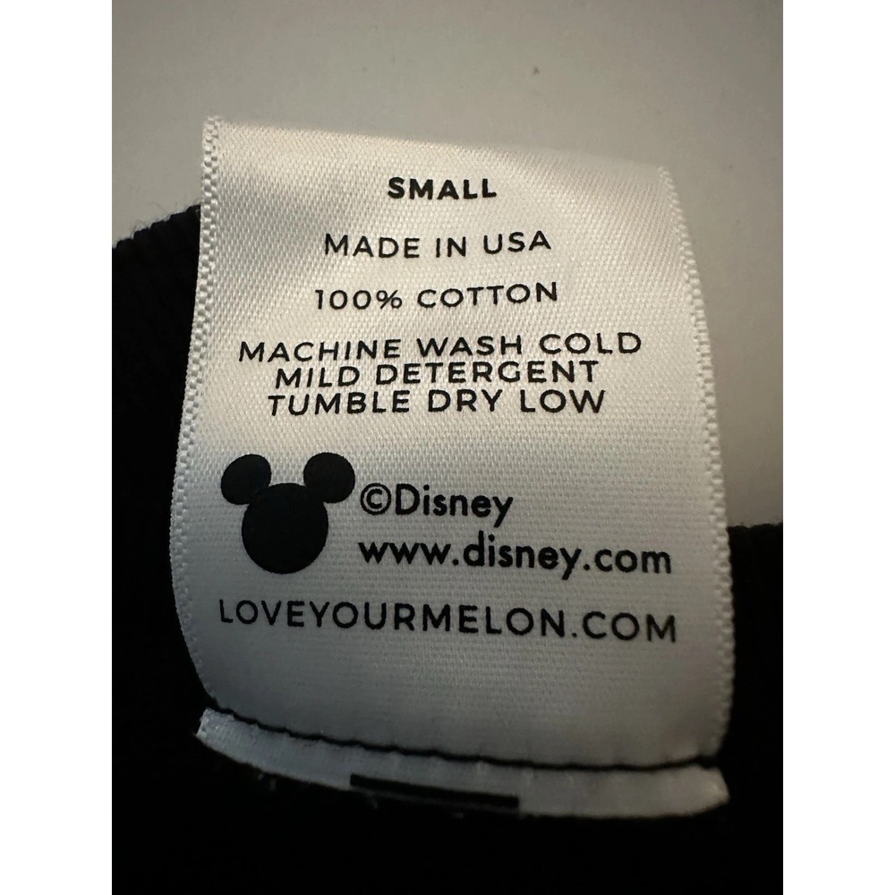 Disney X Love Your Melon Black Mickey Mouse Crewneck- Adult Womens Small - Picture 9 of 9